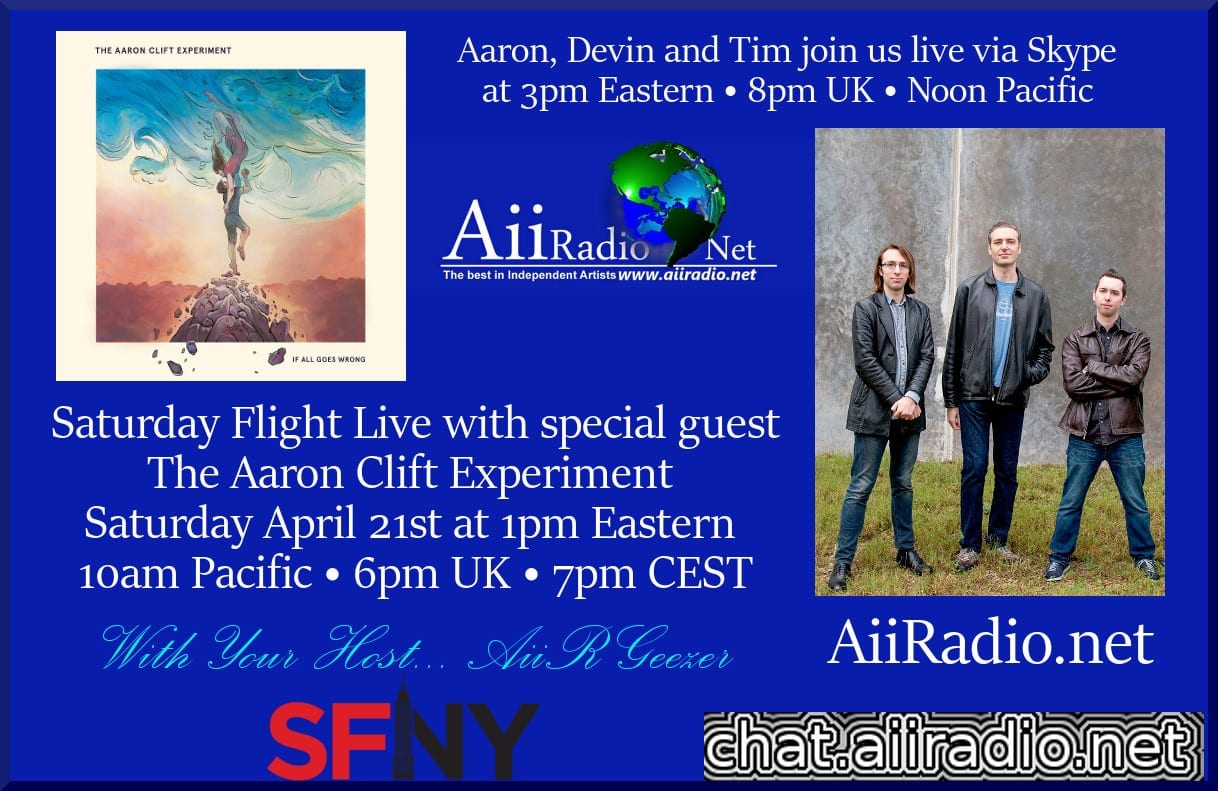 AiiRadio interview of Aaron Clift Experiment