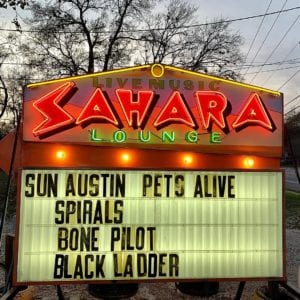 Aaron Clift at Sahara lounge