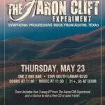 aaron clift experiment at one 2 one bar concert poster