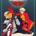 Aaron Clift Experiment poster for Space City